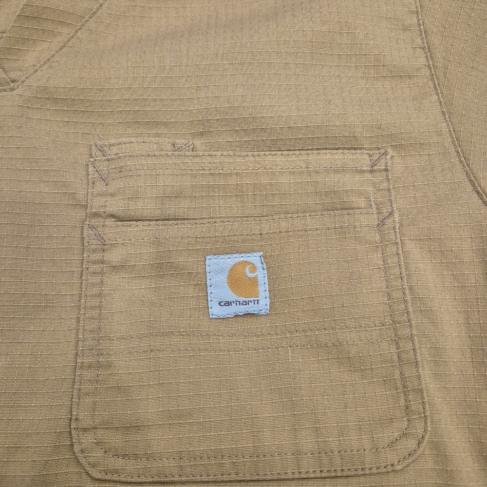 CARHARTT Men's Rugged Flex Scrub Top - Picture 8 of 9
